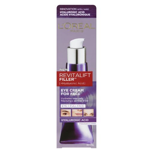 Picture of LOREAL REVITALIFT VOLUME FILLER  EYE CREAM FOR FACE 30ML