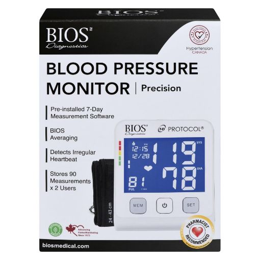 Picture of BIOS DIAGNOSTICS BLOOD PRESSURE MONITOR PROTOCOL 7D