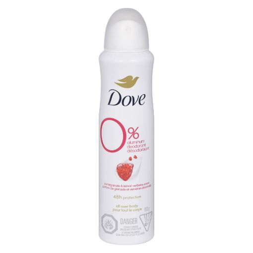 Picture of DOVE DEODORANT SPRAY - POMEGRANATE + LEMON VERBENA 113GR