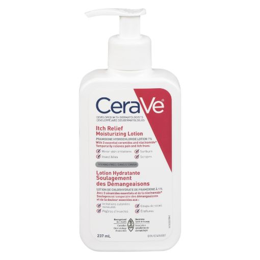 Picture of CERAVE ITCH RELIEF STEROID FREE MOISTURIZING LOTION 237ML