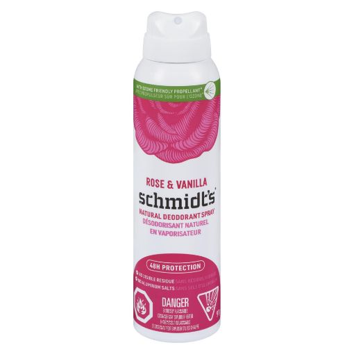 Picture of SCHMIDTS NATURAL DEODORANT SPRAY - ROSE AND VANILLA 91GR