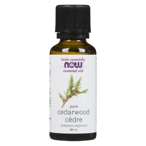 Picture of NOW ESSENTIAL OIL - CEDARWOOD 30ML                                 