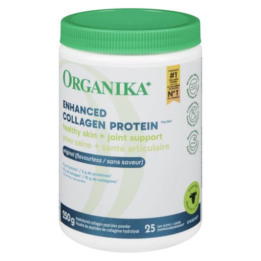 Picture of ORGANIKA ENHANCED COLLAGEN POWDER 250GR                                    