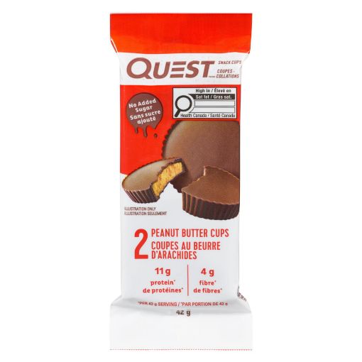 Picture of QUEST BAR - PEANUT BUTTER CUPS 2S 42GR