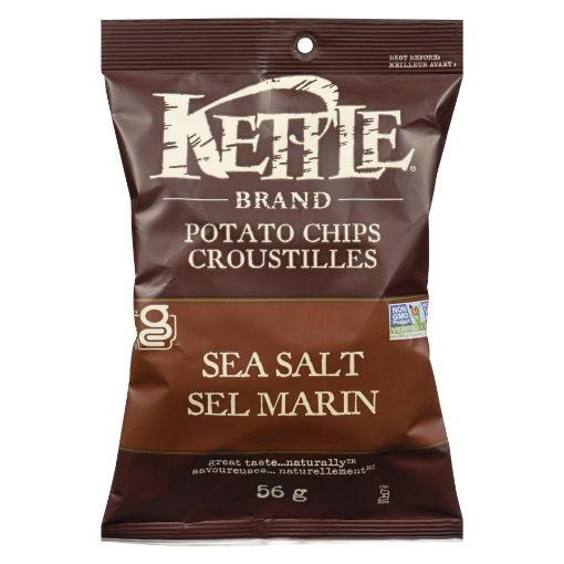 Picture of KETTLE POTATO CHIPS - SEA SALT 56GR