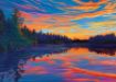 Picture of COBBLE HILL 1000 PC PUZZLE - SUNSET