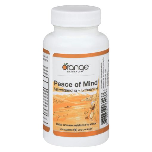 Picture of ORANGE NATURALS PEACE OF MIND SUPPLEMENT 60S