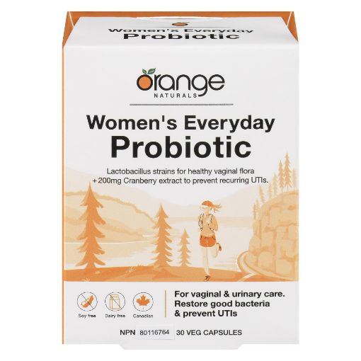 Picture of ORANGE NATURALS WOMENS EVERYDAY PROBIOTIC CAPSULES 30S