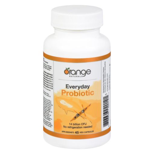 Picture of ORANGE NATURALS PROBIOTICS - FOR ADULTS 14 BILLION CFU 45S
