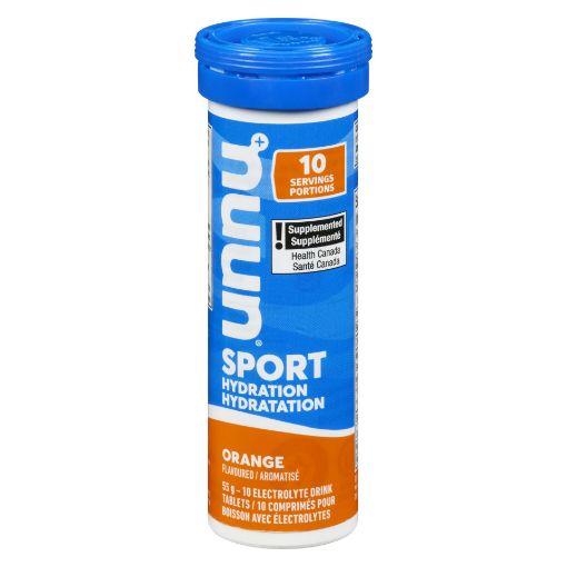 Picture of NUUN SPORT HYDRATION ELECTROLYTE TABLETS - ORANGE 10S
