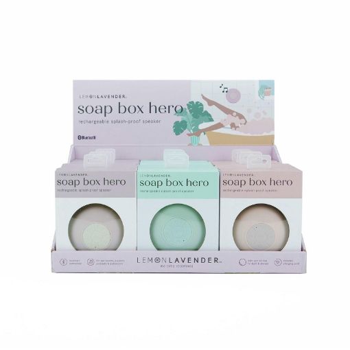 Picture of LEMON LAVENDER SPLASH PROOF BLUETOOTH SPEAKER