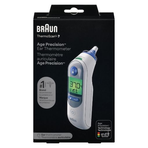 Picture of BRAUN THERMOSCAN THERMOMETER W/STORAGE CASE - EAR                          
