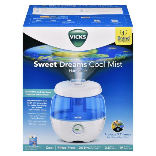 Picture of VICKS SWEET DREAMS COOL MIST - ULTRASONIC HUMIDIFIER VUL575C               