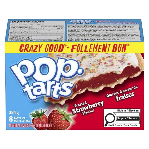Picture of KELLOGGS POP TARTS - FROSTED STRAWBERRY 384GR