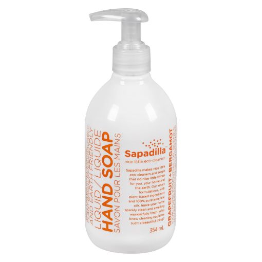 Picture of SAPADILLA  HAND SOAP - GRAPEFRUIT and BERGAMOT 354ML