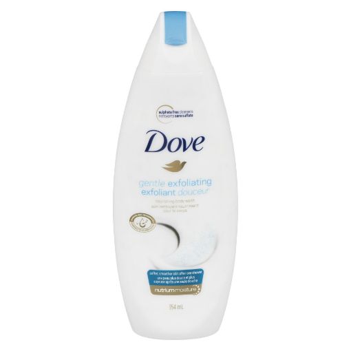 Picture of DOVE GO FRESH BODY WASH - EXFOLIATING 354ML                                