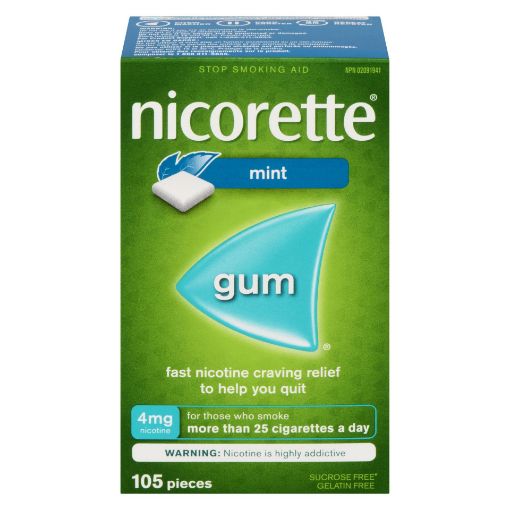 Picture of NICORETTE GUM - EXTREME CHILL 4MG 105S                                     