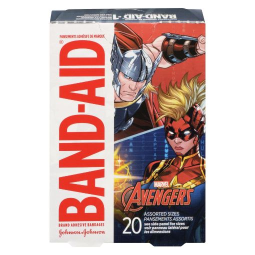Picture of BAND-AID BANDAGE - MARVEL AVENGERS - ASSORTED 20S                          