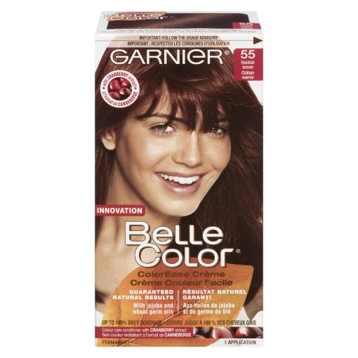 Picture of GARNIER BELLE COLOR HAIR COLOUR - REDDISH BROWN #55                        