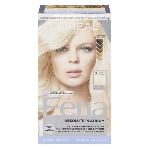 Picture of LOREAL FERIA HAIR COLOUR - EXTREME PLATINE                                 