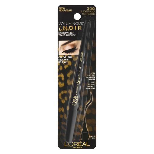 Picture of LOREAL VOLUMINOUS LINER NOIR LIQUID EYE LINER - BLACKEST BLACK 1ML