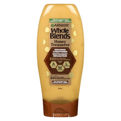 Picture of GARNIER WHOLE BLENDS CONDITIONER - HONEY TREASURES 370ML                   