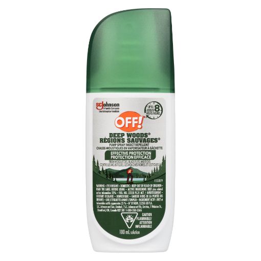 Picture of DEEP WOODS OFF INSECT REPELLENT - PUMP 100ML