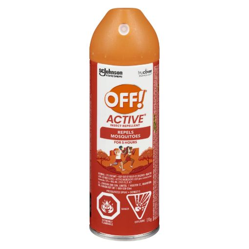 Picture of OFF ACTIVE INSECT REPELLENT AEROSOL 170GR                                  