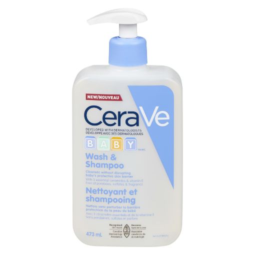 Picture of CERAVE BABY WASH and SHAMPOO 473ML