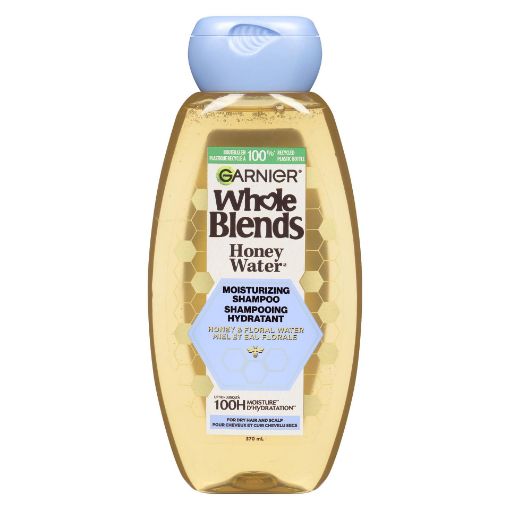 Picture of GARNIER WHOLE BLENDS SHAMPOO - HONEY WATER 370ML