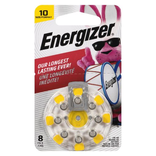 Picture of ENERGIZER HEARING AID BATTERIES - SIZE 10 8S