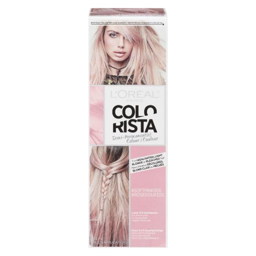 Picture of LOREAL COLORISTA HAIR COLOUR - SOFT PINK                                   