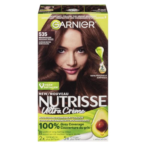 Picture of GARNIER NUTRISSE HAIR COLOUR - CHOCOLATE CARAMEL #535                      