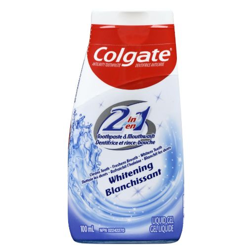 Picture of COLGATE 2 IN 1 TOOTHPASTE - WHITENING 100ML