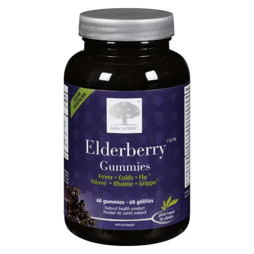 Picture of NEW NORDIC ELDERBERRY GUMMIES 60S