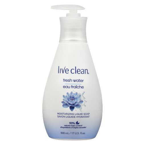 Picture of LIVE CLEAN LIQUID SOAP - FRESH WATER 500ML