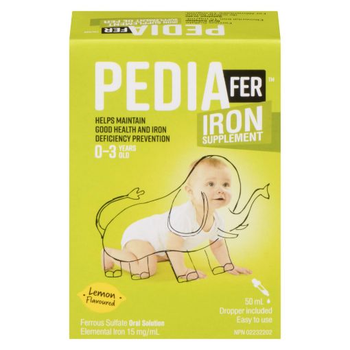 Picture of PEDIAFER IRON SUPPLEMENT 15MG - ORAL SOLUTION 50ML