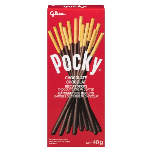 Picture of GLICO POCKY BISCUIT STICKS - CHOCOLATE 40GR