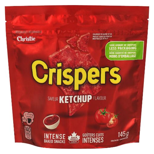 Picture of CHRISTIE CRISPERS - KETCHUP 145GR