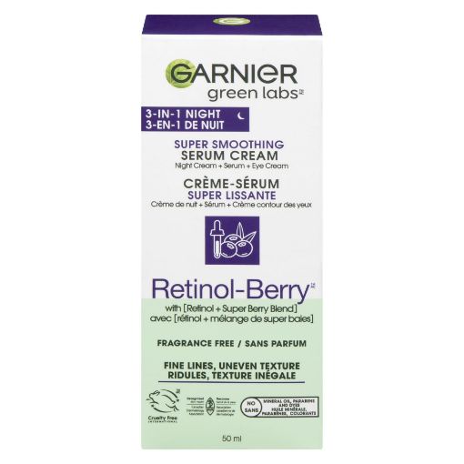 Picture of GARNIER GEL SERUM CREAM RETINOL - BERRY 50ML