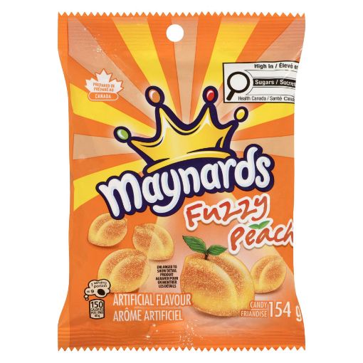 Picture of MAYNARDS FUZZY PEACH 154GR