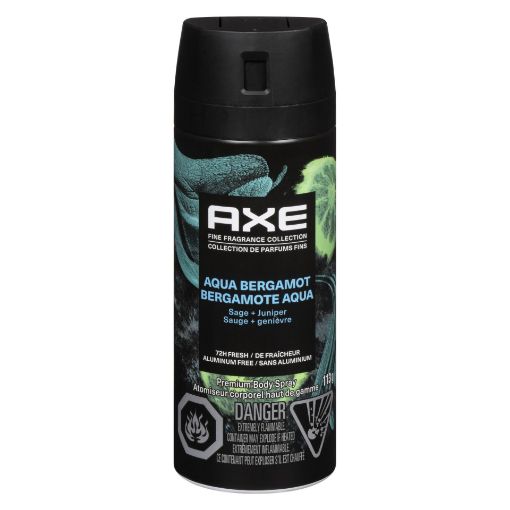Picture of AXE BODY SPRAY - AQUA BERGAMOT 113G