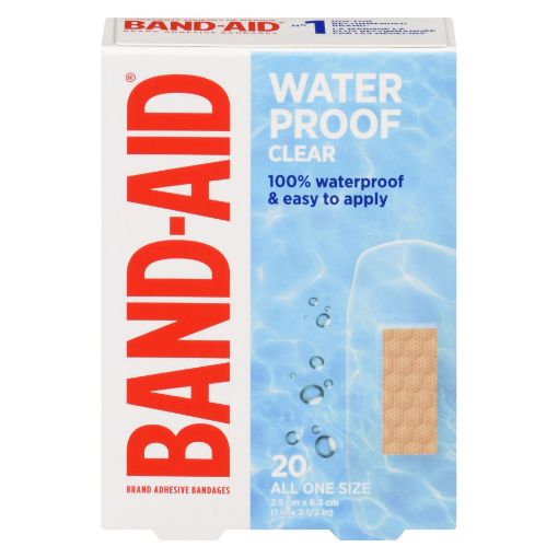 Picture of BAND-AID BANDAGES - WATERPROOF - REGULAR 20S
