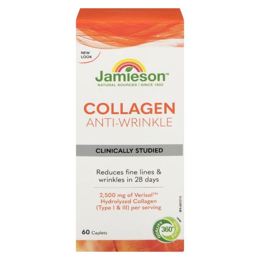 Picture of JAMIESON COLLAGEN ANTI-WRINKLE - CAPSULES 60S                              