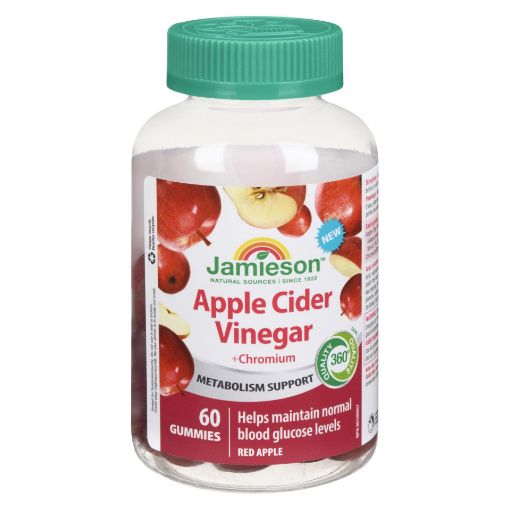 Picture of JAMIESON APPLE CIDER VINEGAR GUMMIES 500MG 60S                             
