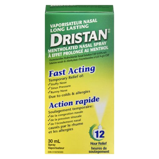 Picture of DRISTAN NASAL SPRAY - LONG LASTING - MENTHOL 0.05% 30ML