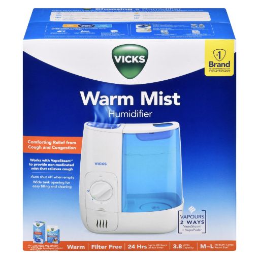 Picture of VICKS WARM MIST HUMIDIFIER                                                 