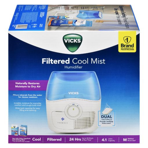 Picture of VICKS COOL MOISTURE EVAPOURATIVE HUMIDIFIER                                