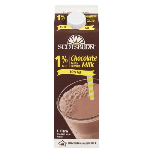Picture of SAPUTO MILK 1% CHOC - CTN 1LT                                              