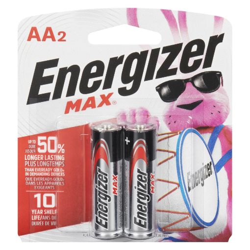 Picture of ENERGIZER MAX BATTERIES - AA2 2S